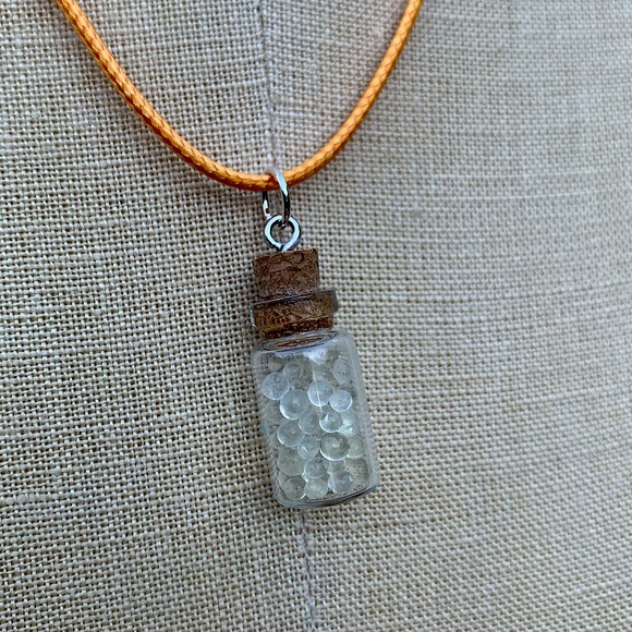 Hand Crafted Jewelry - Handmade Bottled Up Emotions Necklace